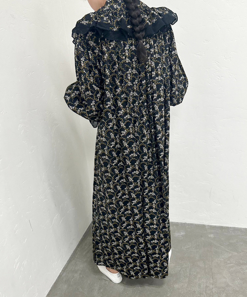 LULUvintage レースラッフルドレス EDIT. FOR LULU（エディットフォールル）の「LULUvintage レース