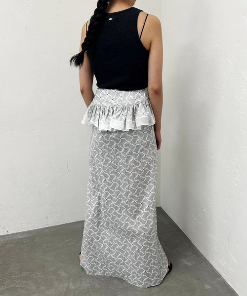 セール】LULUvintage レースラッフルドレス（ワンピース）｜EDIT. FOR