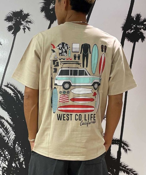セール】WEST CO LIFE/ウエストコライフ WCTｼｬﾂ【ｻｰﾌｷﾞｱ】 MOWC24SM006