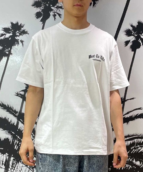ムラサキスポーツ(ムラサキスポーツ)の「WEST CO LIFE/ウエストコライフ WCTシャツ【サーフギア】 MOWC24SM006(Tシャツ/カットソー・メンズ・ベージュ/ホワイト/ブラック・M/L)」の8枚目の写真