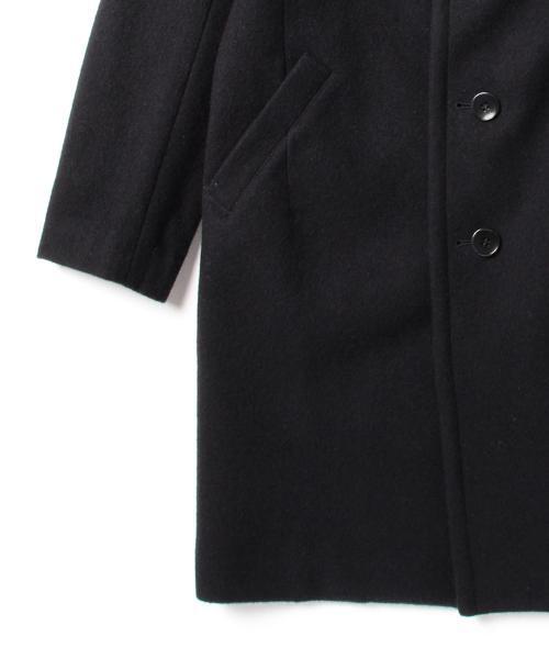 BEAMS BOY（ビームスボーイ）の「BEAMS BOY / モッサー チェスター COAT（チェスターコート・レディース・オリーブ/ネイビー・ONE SIZE）」の12枚目の写真