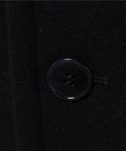 BEAMS BOY（ビームスボーイ）の「BEAMS BOY / モッサー チェスター COAT（チェスターコート・レディース・オリーブ/ネイビー・ONE SIZE）」の10枚目の写真