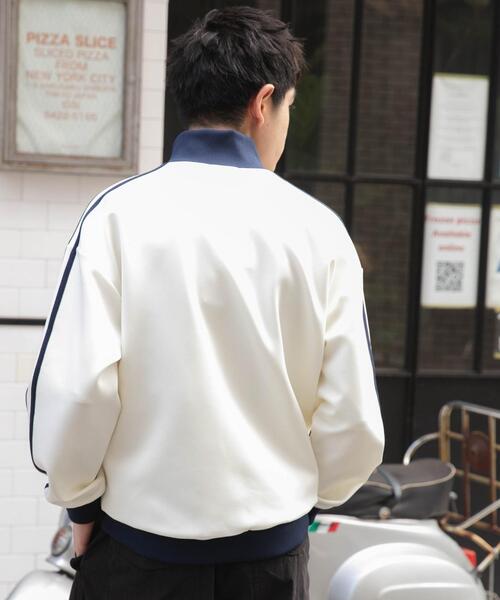 WEGO（ウィゴー）の「WEGO/ライントラックジャケット（ジャージ・メンズ・オフホワイト/ネイビー/ブラック/ベージュ・LARGE/MEDIUM/SMALL）」の21枚目の写真