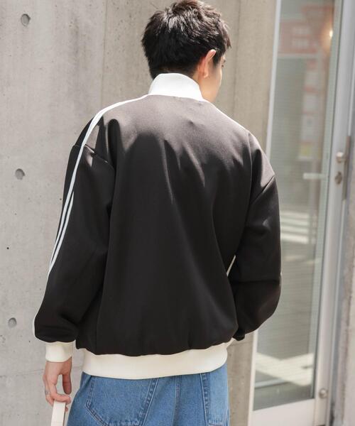 WEGO（ウィゴー）の「WEGO/ライントラックジャケット（ジャージ・メンズ・オフホワイト/ネイビー/ブラック/ベージュ・LARGE/MEDIUM/SMALL）」の13枚目の写真