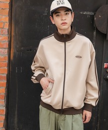 WEGO | WEGO/【24年秋冬新作】ライントラックジャケット(ジャージ)