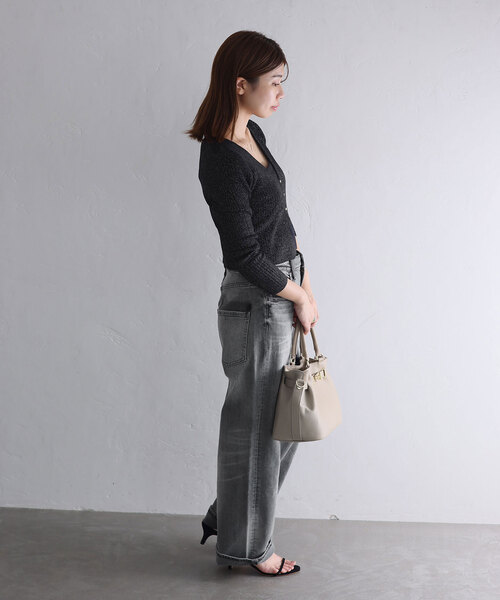 La TOTALITE(ラトータリテ)の「【Healthy denim/ヘルシーデニム】Pink Pepper(デニムパンツ・レディース・グレー/ブルー・22/23/24/25)」の5枚目の写真