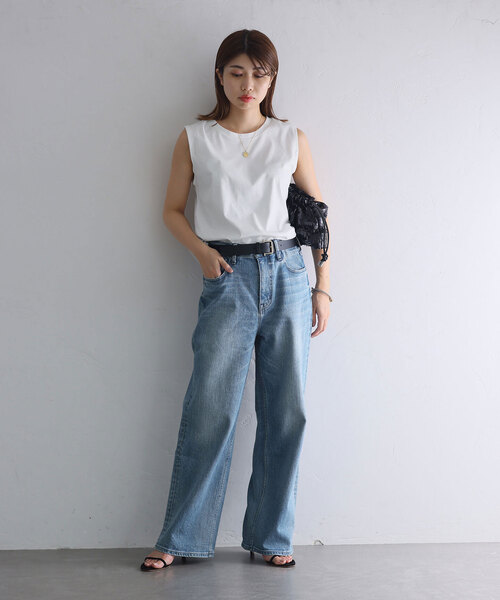 La TOTALITE(ラトータリテ)の「【Healthy denim/ヘルシーデニム】Pink Pepper(デニムパンツ・レディース・グレー/ブルー・22/23/24/25)」の11枚目の写真