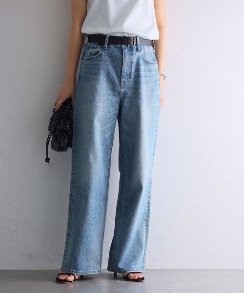 La TOTALITE(ラトータリテ)の「【Healthy denim/ヘルシーデニム】Pink Pepper(デニムパンツ・レディース・グレー/ブルー・22/23/24/25)」の14枚目の写真