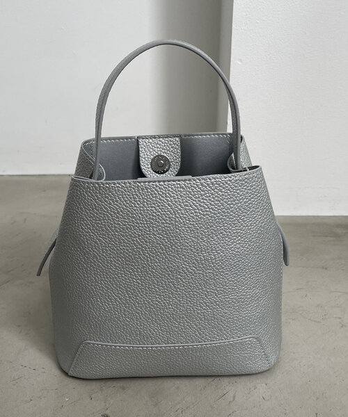 CAPRICIEUX LE'MAGE(カプリシューレマージュ)の「2SETバケットバッグ(ショルダーバッグ・レディース・シルバー/ブラック/ブラウン・FREE)」の14枚目の写真