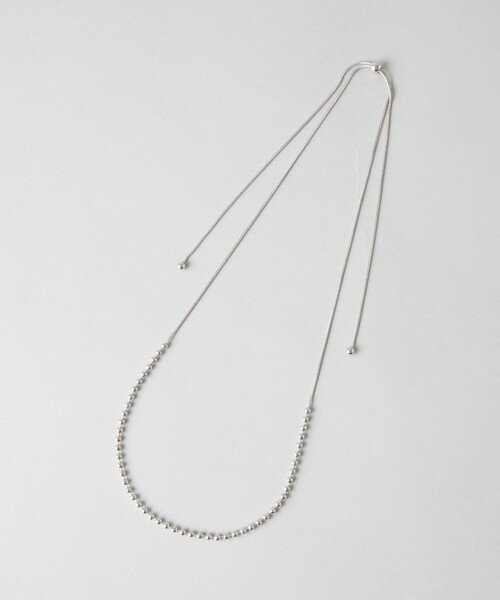 CITEN（シテン）の「＜CITEN＞スライドボール ツブツブ ネックレス（ネックレス・レディース・シルバー/ゴールド・FREE）」の4枚目の写真