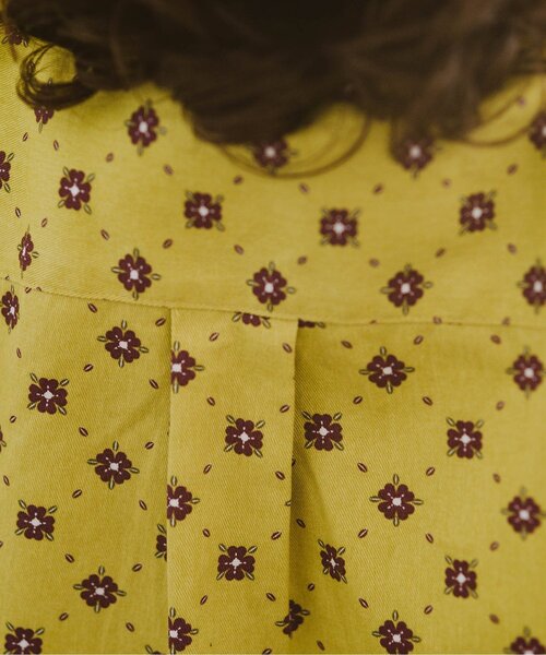 p.premier（ピードットプルミエ）の「【リンク】いいことありそうなクローバー総柄シャツジャケット（シャツ/ブラウス・キッズ・イエロー/ネイビー/アイボリー・140/90/100/110/120/80/130）」の15枚目の写真
