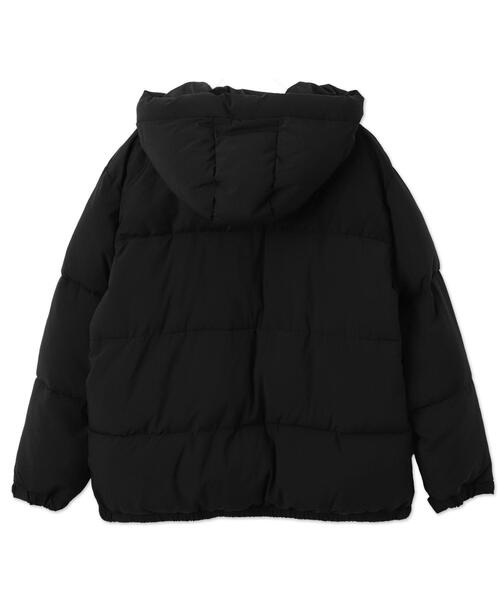 WEGO(ウィゴー)の「WEGO/カラーブロックパテッドフードブルゾン(ダウンジャケット/コート・メンズ・ベージュ/ホワイト/ブラック・MEDIUM/LARGE)」の7枚目の写真