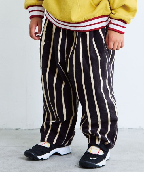 HOGAN RANCH WEAR(ホーガンランチウエア)の「ソウガラコクーンコールテンパンツ(その他パンツ・キッズ・ブラック/グレー/ラベンダー/ブラック系その他/モスグリーン/レッド・80/90/95/100/110/120/130/140/150)」の1枚目の写真