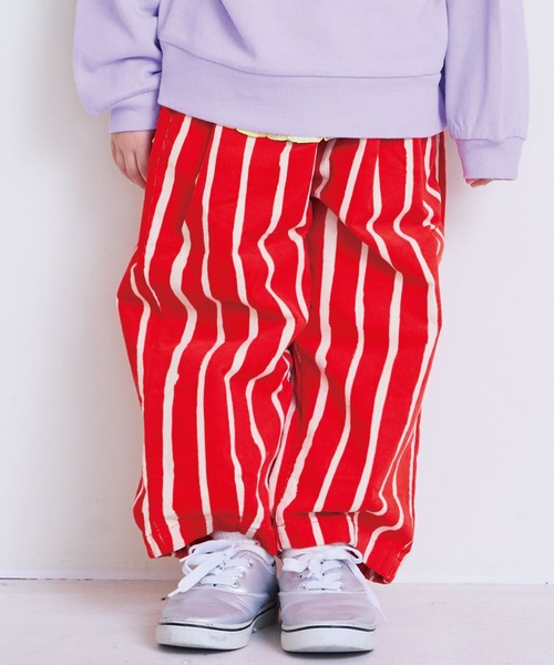 HOGAN RANCH WEAR(ホーガンランチウエア)の「ソウガラコクーンコールテンパンツ(その他パンツ・キッズ・ブラック/グレー/ラベンダー/ブラック系その他/モスグリーン/レッド・80/90/95/100/110/120/130/140/150)」の6枚目の写真