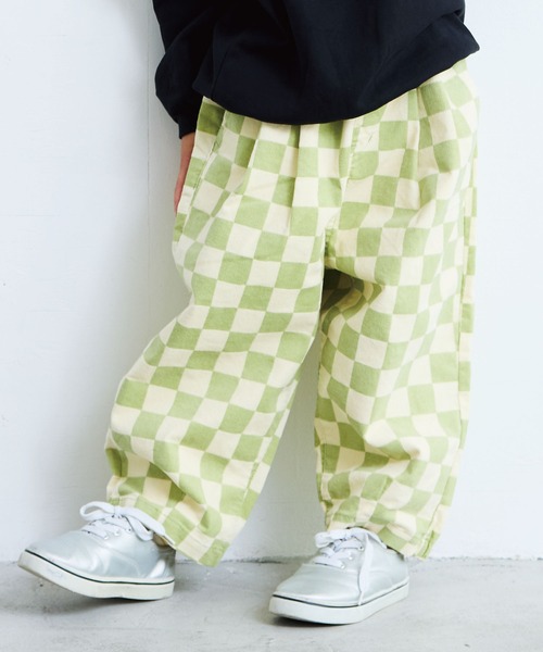 HOGAN RANCH WEAR(ホーガンランチウエア)の「ソウガラコクーンコールテンパンツ(その他パンツ・キッズ・ブラック/グレー/ラベンダー/ブラック系その他/モスグリーン/レッド・80/90/95/100/110/120/130/140/150)」の4枚目の写真