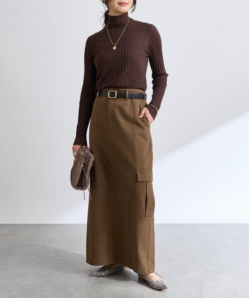 新色追加・リバイバル】シルクカシミヤリブニット（ニット/セーター