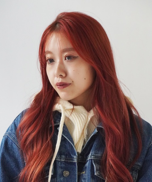 Port（ポート）の「【 SORUTT / ソルト 】 ボタン付き バラクラバ / ニットフード ウォームキャップ #（ニットキャップ/ビーニー・レディース・レッド/ベージュ/グレー/ブラック/アイボリー・FREE）」の14枚目の写真