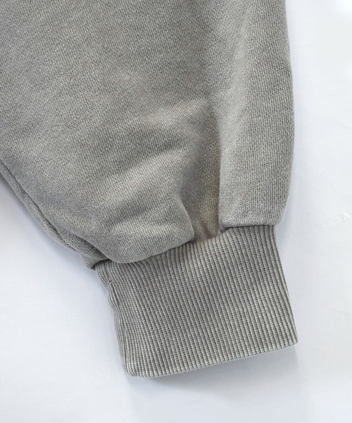 Starting Over(スターティングオーバー)の「sulfur dyeing cut off switching hard wash sweat shirt/硫化染め カットオフ 切り替えスウェットシャツ(スウェット・メンズ・ベージュ/チャコールグレー/ブラック・M/L/XL)」の6枚目の写真