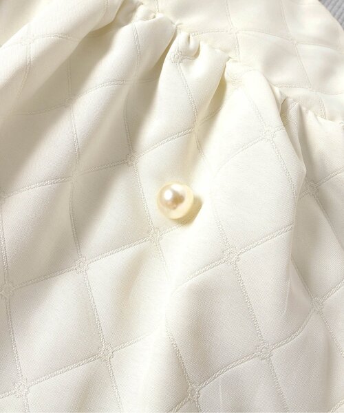 apres les cours（アプレレクール）の「パール付キルトセットアップ_アプレレクールマシェリ（セットアップ・キッズ・ブラック/アイボリー・80/90/100/110/120/130/140）」の14枚目の写真