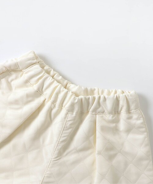 apres les cours（アプレレクール）の「パール付キルトセットアップ_アプレレクールマシェリ（セットアップ・キッズ・ブラック/アイボリー・80/90/100/110/120/130/140）」の17枚目の写真