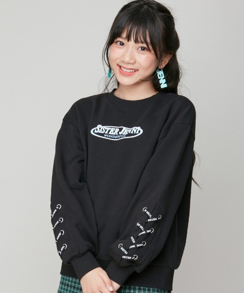 コットン100％】そでレースアップトレーナー（スウェット）｜SISTER  