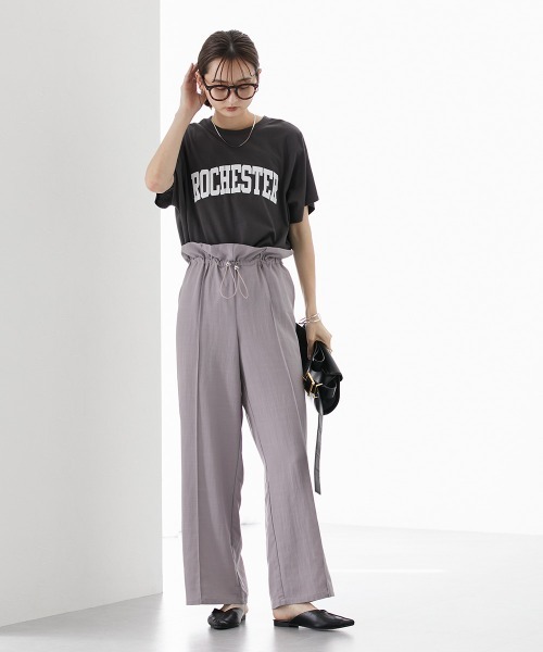 nissen(ニッセン)の「ウエストシャーリングパンツ(その他パンツ・レディース・グレー/ブラック/カーキ・LL/S/M/L)」の9枚目の写真