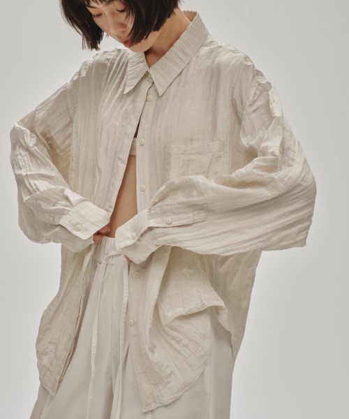TODAYFUL Crape Satin Shirts クレープサテンシャツ TODAYFUL（トゥデイフル）の「クレープサテンシャツ（シャツ