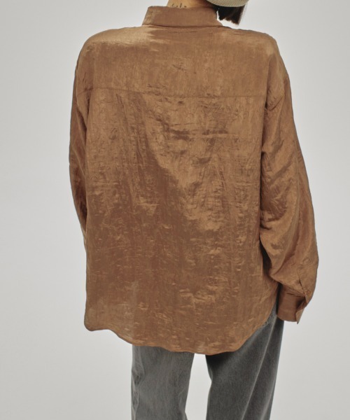 TODAYFUL Crape Satin Shirts クレープサテンシャツ TODAYFUL（トゥデイフル）の「Crape Satin Shirts（シャツ