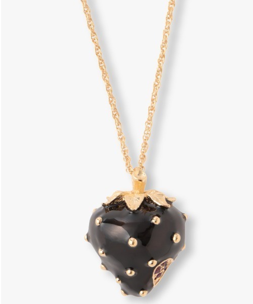 いちごモチーフ ロングネックレス（ネックレス）｜ANNA SUI