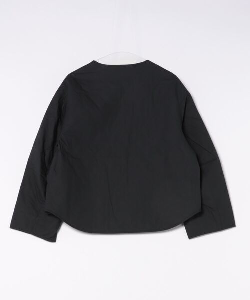 ORCIVAL（オーシバル）の「SHORT BLOUSON（ブルゾン・レディース・ダークネイビー/チャコール・1/2）」の3枚目の写真