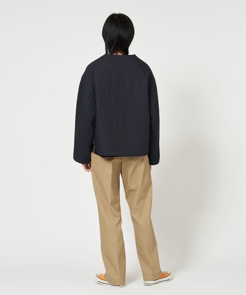 ORCIVAL（オーシバル）の「SHORT BLOUSON（ブルゾン・レディース・ダークネイビー/チャコール・1/2）」の14枚目の写真