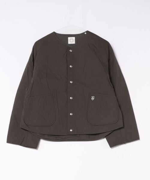 ORCIVAL（オーシバル）の「SHORT BLOUSON（ブルゾン・レディース・ダークネイビー/チャコール・1/2）」の11枚目の写真