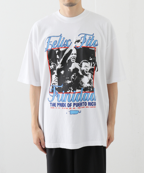 WISM(ウィズム)の「【Bueno / ブエノ】Tito Trinidad S/S Tee(Tシャツ/カットソー・メンズ・ホワイト・MEDIUM/LARGE/X-LARGE)」の6枚目の写真