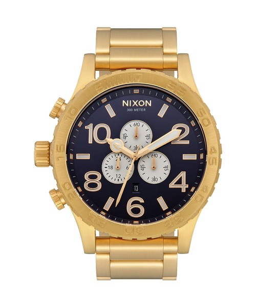 NIXON(ニクソン)の「【NIXON/ニクソン】51-30 Chrono 時計 アナログ 電池式(アナログ腕時計・メンズ・シルバー系その他/ブラック系その他5/シルバー系その他2/ゴールド系その他5/ゴールド系その他3/ゴールド系その他2/ブラック×ゴールド/ゴールド系その他/ゴールド/シルバー/ブラック・FREE)」の9枚目の写真