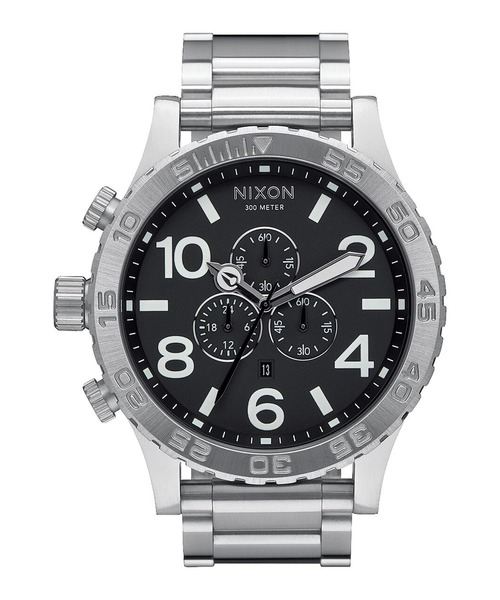 NIXON(ニクソン)の「【NIXON/ニクソン】51-30 Chrono 時計 アナログ 電池式(アナログ腕時計・メンズ・シルバー系その他/ブラック系その他5/シルバー系その他2/ゴールド系その他5/ゴールド系その他3/ゴールド系その他2/ブラック×ゴールド/ゴールド系その他/ゴールド/シルバー/ブラック・FREE)」の2枚目の写真