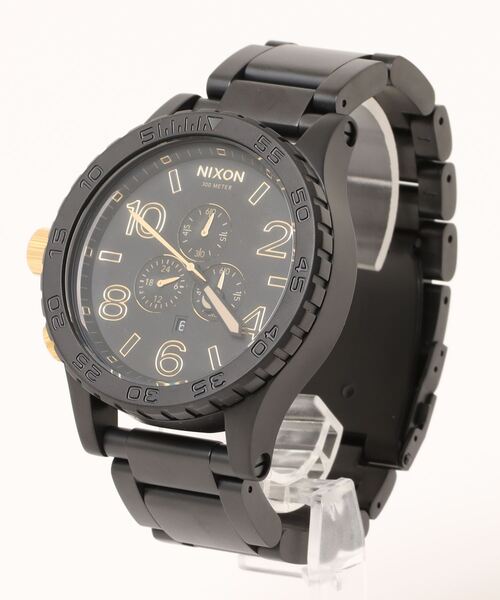 nixon 51-30 ガンメタ 希少】NIXON 51-30 クロノグラフ ガンメタ