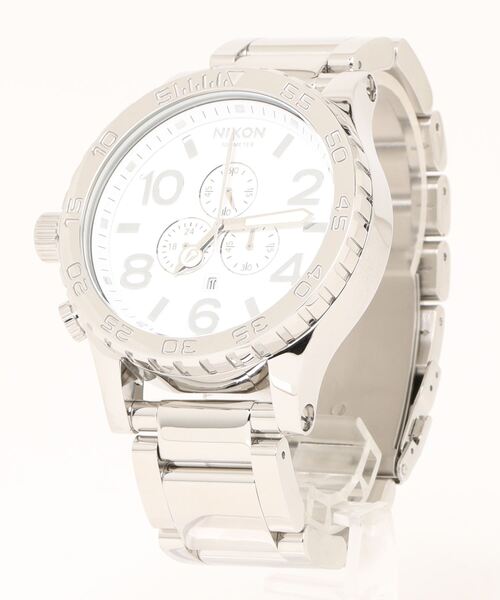 NIXON(ニクソン)の「【NIXON/ニクソン】51-30 Chrono 時計 アナログ 電池式(アナログ腕時計・メンズ・シルバー系その他/ブラック系その他5/シルバー系その他2/ゴールド系その他5/ゴールド系その他3/ゴールド系その他2/ブラック×ゴールド/ゴールド系その他/ゴールド/シルバー/ブラック・FREE)」の12枚目の写真