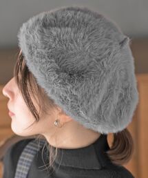 rps | シャギーベレー帽(ハンチング/ベレー帽)