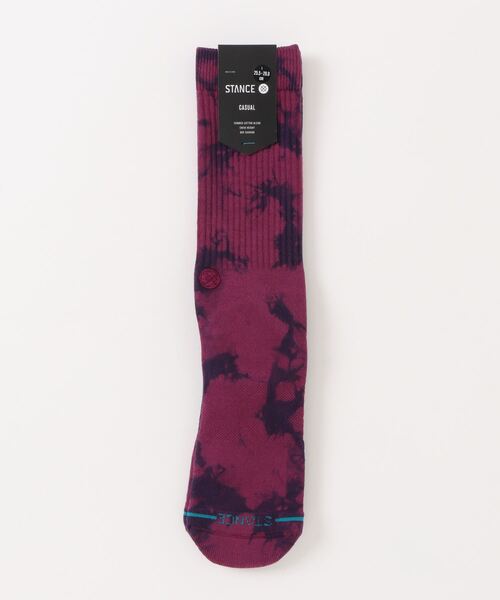 STANCE(スタンス)の「ICON DYE CREW A556D24IDC#NVY(ソックス/靴下・メンズ・ブルー・LARGE)」の2枚目の写真