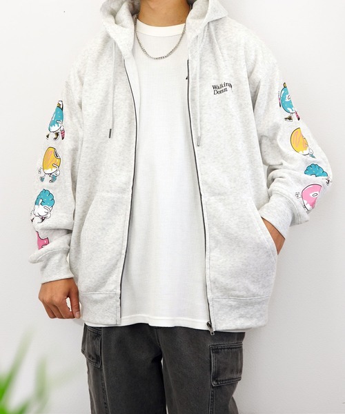 Burner（バーナー）の「【GROOVY STORE】Walking Donut 裏起毛ZIP
