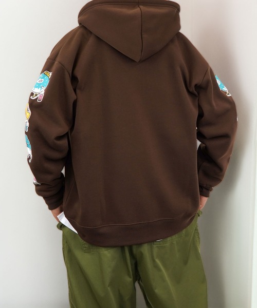Burner（バーナー）の「【GROOVY STORE】Walking Donut 裏起毛ZIP
