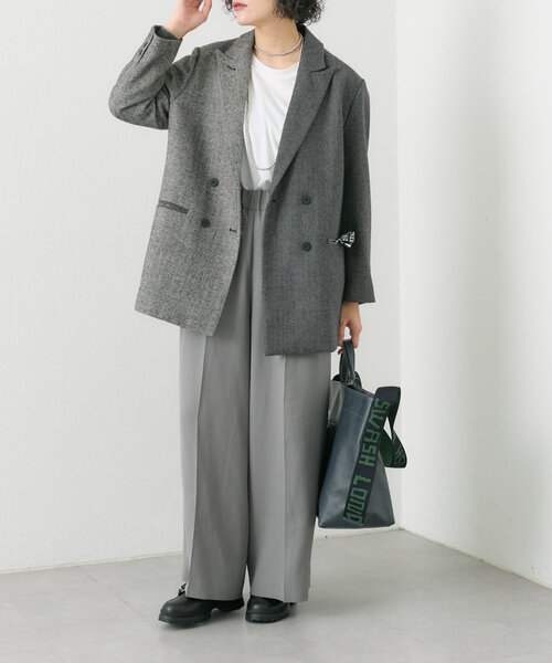 ear PAPILLONNER（イアパピヨネ）の「バイカラーチェスターコート