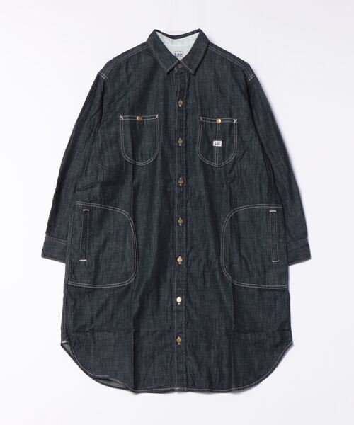 Lee(リー)の「Lee/リー デニムロコシャツワンピース(シャツワンピース・レディース・ブルー/インディゴブルー・SMALL/MEDIUM)」の18枚目の写真