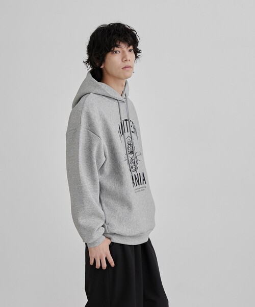 coen(コーエン)の「【C.Mt】PRINT FOODIE(パーカー・メンズ・グレー/ブラック/ホワイト/ネイビー・M/L/XL)」の18枚目の写真