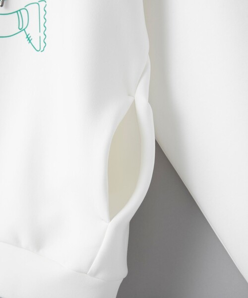 coen(コーエン)の「【C.Mt】PRINT FOODIE(パーカー・メンズ・グレー/ブラック/ホワイト/ネイビー・M/L/XL)」の13枚目の写真