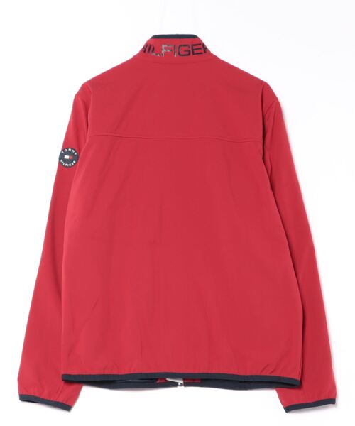 TOMMY HILFIGER（トミーヒルフィガー）の「【TOMMY HILFIGER / トミーヒルフィガー】SOFT SHELL LOGO JACKET / ソフトシェルロゴジャケット（ブルゾン・メンズ・ホワイト/ブラック/ネイビー/ブルー/レッド・X-LARGE/LARGE/MEDIUM）」の9枚目の写真
