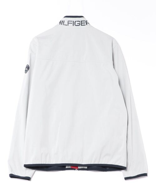 TOMMY HILFIGER（トミーヒルフィガー）の「【TOMMY HILFIGER / トミーヒルフィガー】SOFT SHELL LOGO JACKET / ソフトシェルロゴジャケット（ブルゾン・メンズ・ホワイト/ブラック/ネイビー/ブルー/レッド・X-LARGE/LARGE/MEDIUM）」の10枚目の写真