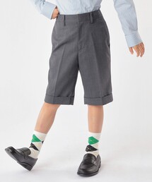 SHIPS(シップス)のSHIPS KIDS:100〜130cm /〈洗濯機可能〉ウォッシャブル ハーフ パンツ(スーツパンツ)