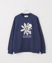 P of E BIG FLOWER エンブロイダリースウェット