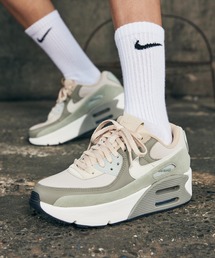 NIKE（ナイキ）の「ナイキ エア マックス 90 LV8 ウィメンズシューズ / Nike Air Max 90 LV8 Women's Shoes FD4328-108 Sanddrift（スニーカー）」
